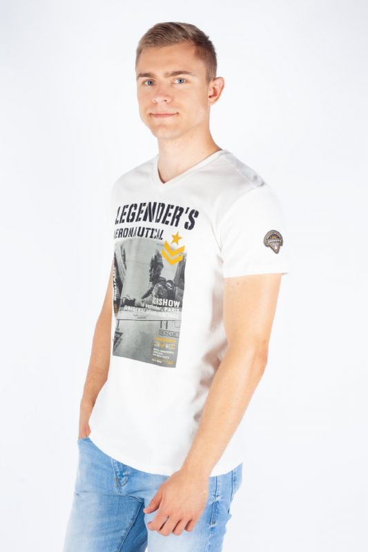 T-Shirts LEGENDERS HERRISSON-OFF-WHITE