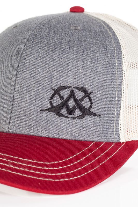 Sommerhüte X JEANS SONIC-GREY-MEL-CARDINAL