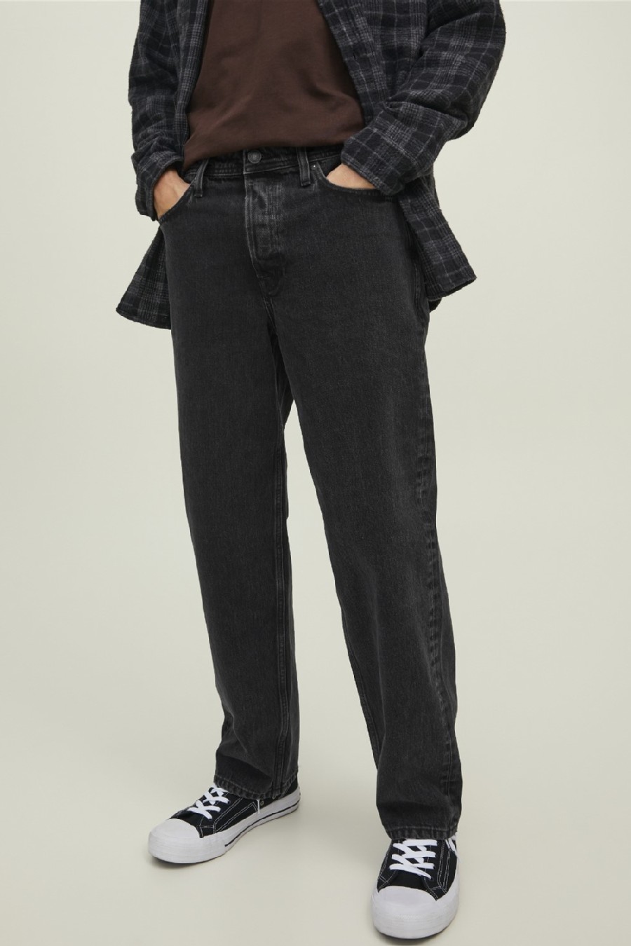 Teksapüksid JACK & JONES 12216879-Black