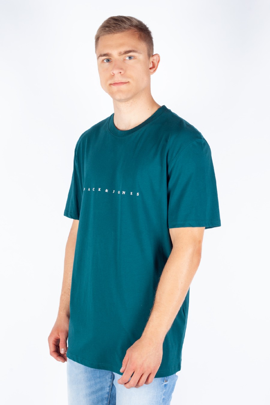 T-särgid JACK & JONES 12243625-Deep-Teal