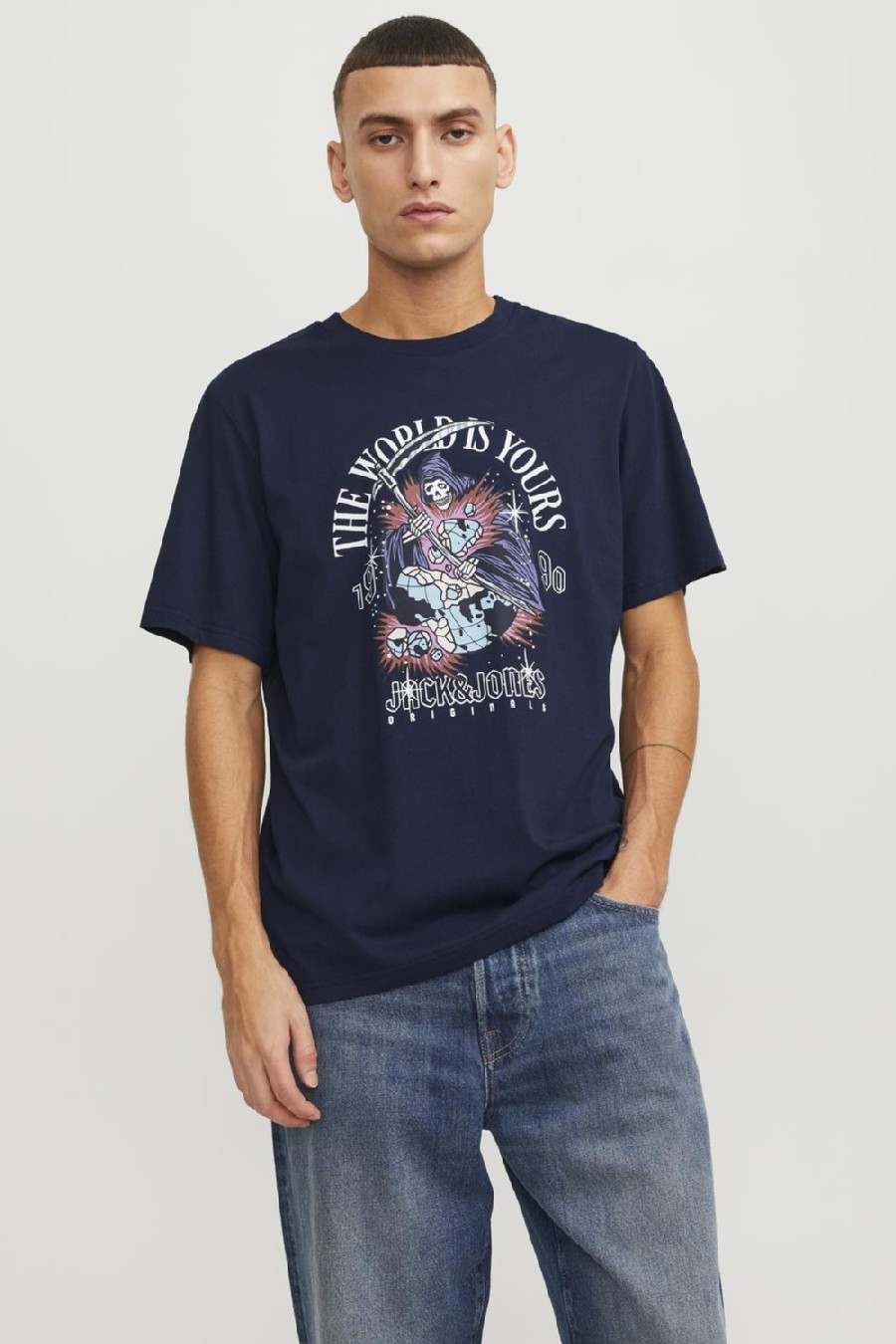 T-särgid JACK & JONES 12249345-Sky-Captain
