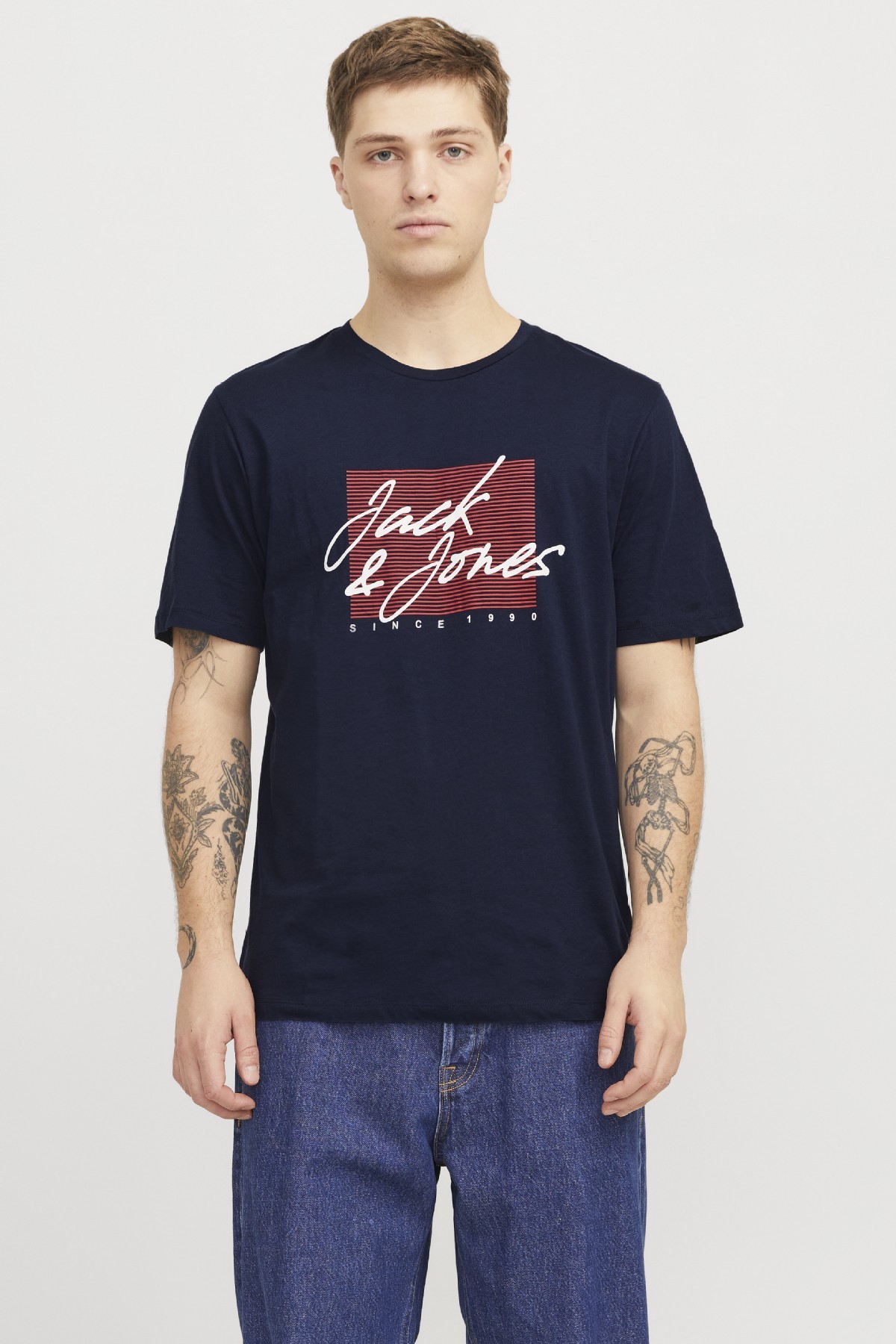 T-särgid JACK & JONES 12272156-Navy-Blazer