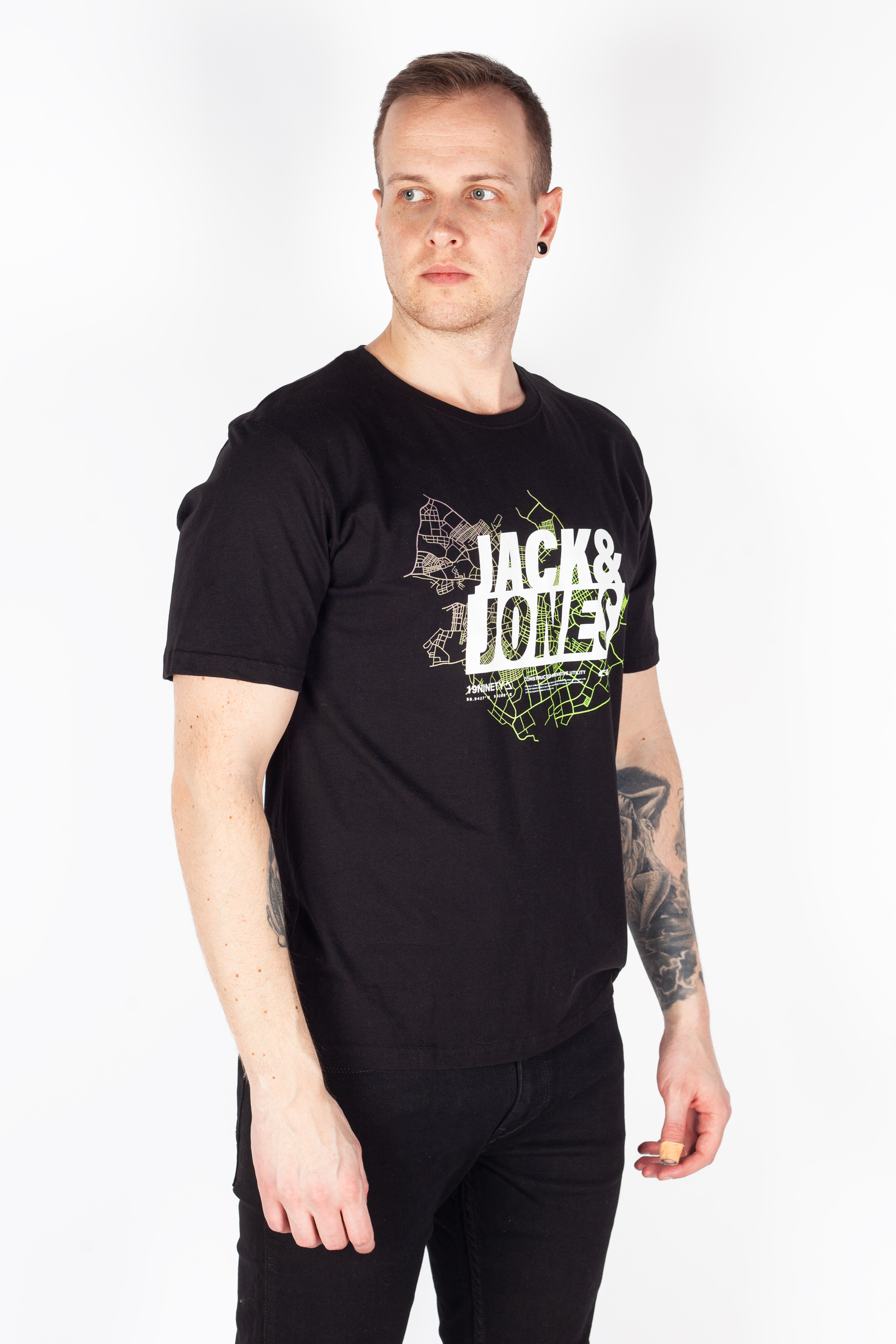 T-särgid JACK & JONES 12277931-Black