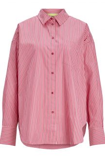 Pikkade käistega särgid JJXX 12200353-Cerise-STRIPE