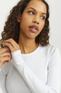 Pikkade käistega T-särgid  JJXX 12200404-Bright-White