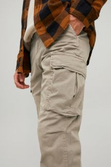Cargo püksid JACK & JONES 12216664-Dune-SOLID