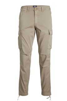 Cargo püksid JACK & JONES 12216664-Dune-SOLID