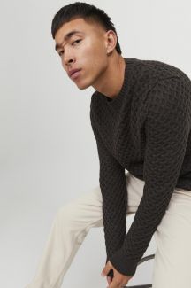 Džemprid JACK & JONES 12246281-Chocolate