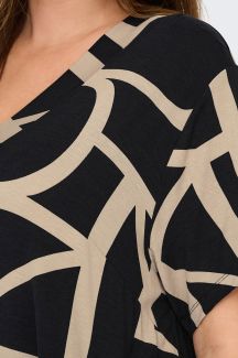 Kleidid ONLY CARMAKOMA 15295477-Black-MARITIM