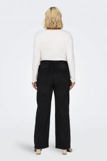 Teksapüksid ONLY CARMAKOMA 15305777-Black