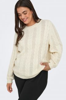 Džemprid ONLY CARMAKOMA 15358155-Whitecap-Gray