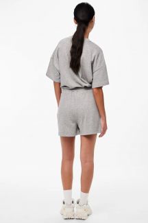 Riidest šortsid PIECES 17118868-Light-Grey