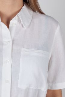 Kleidid PIECES 17152063-Bright-White