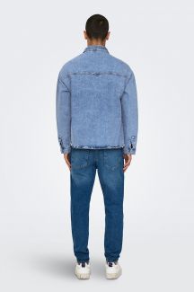 Teksajakid ONLY & SONS 22034613-Medium-Blue