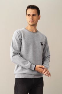 Džemprid MCL 27643-GRI-MELANJ