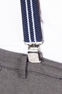 Traksid X JEANS DYK40-061-MIX-NAVY-WHITE