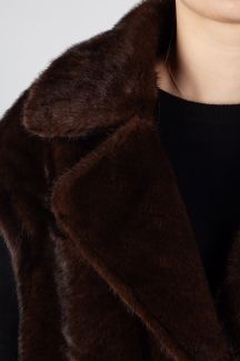 Soojad vestid FASCINATE RD9209-COFFEE