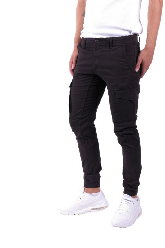 Cargo püksid JACK & JONES 12139912-Black