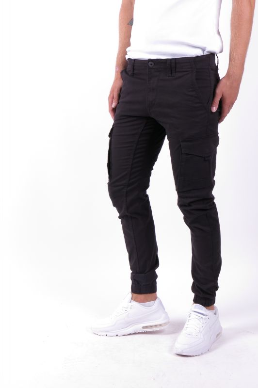 Cargo püksid JACK & JONES 12139912-Black
