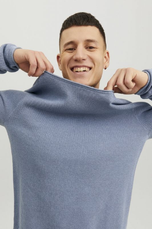 Džemprid JACK & JONES 12243968-Flint-Stone