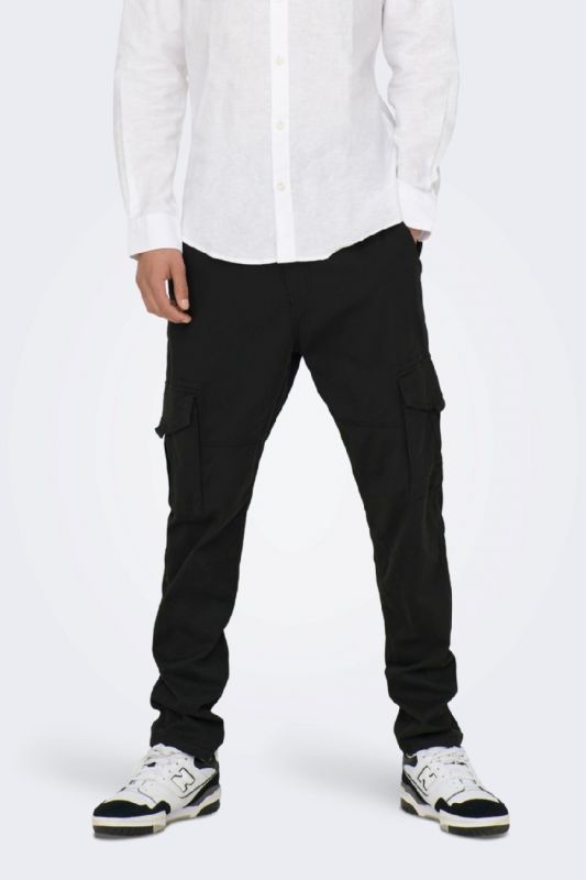 Cargo püksid ONLY & SONS 22025431-Black