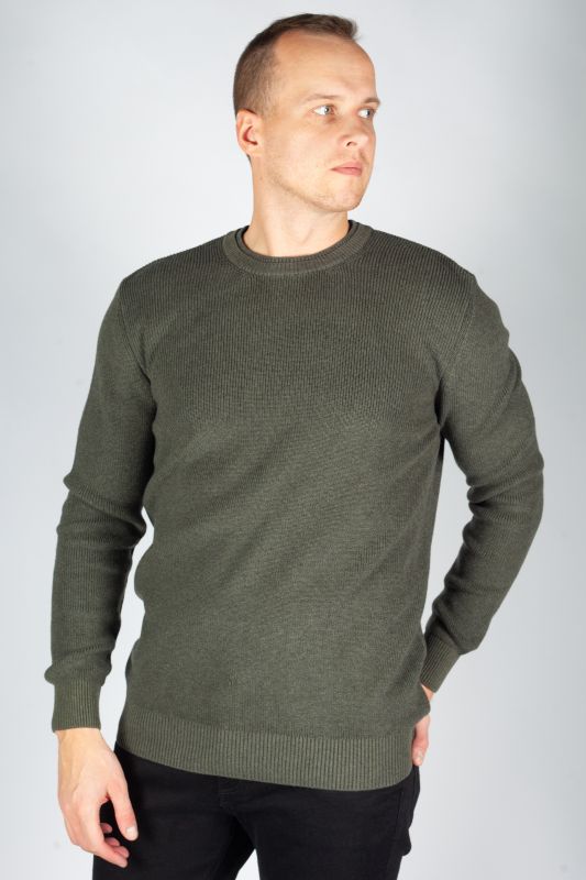 Džemprid MCL 33813-HAKI-MELANJ