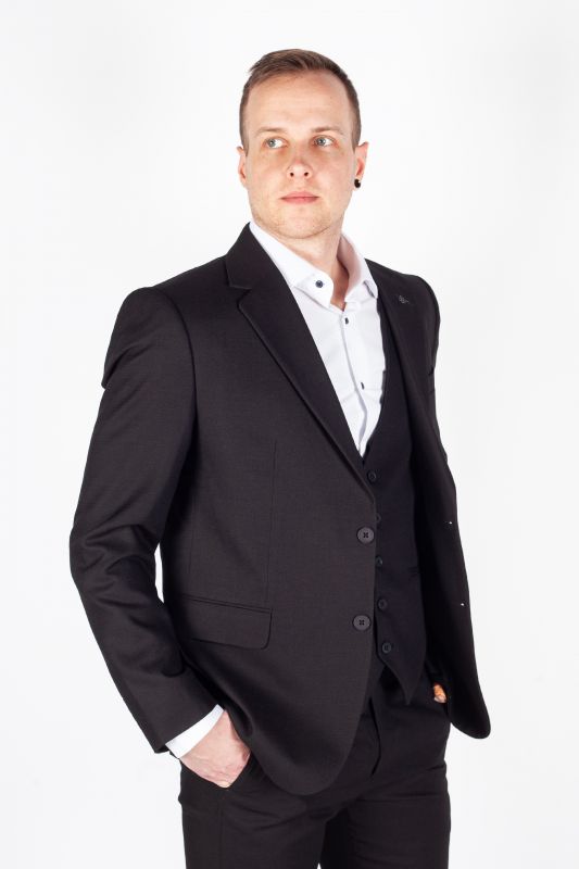 Pintsakud FRAPPOLI 6211-VENUS-SIYAH-JACKE