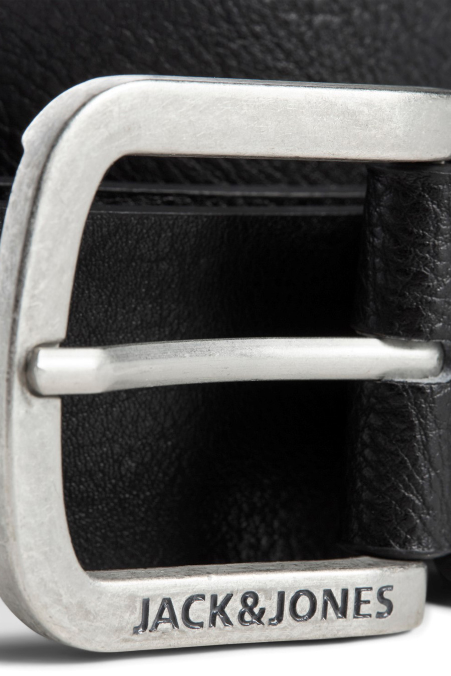 Leather belt JACK & JONES 12120697-BLACK