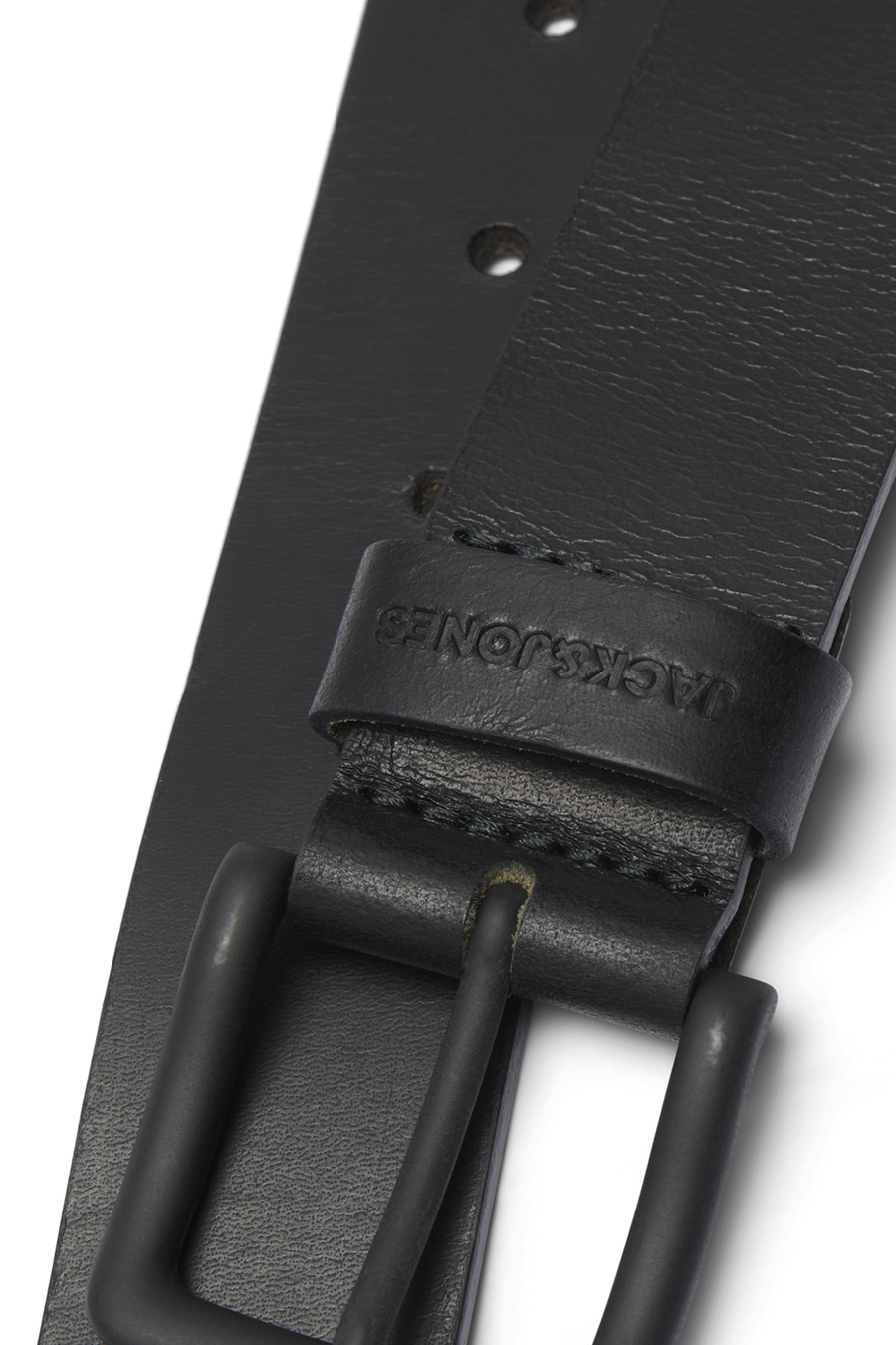 Leather belt JACK & JONES 12242687-Black