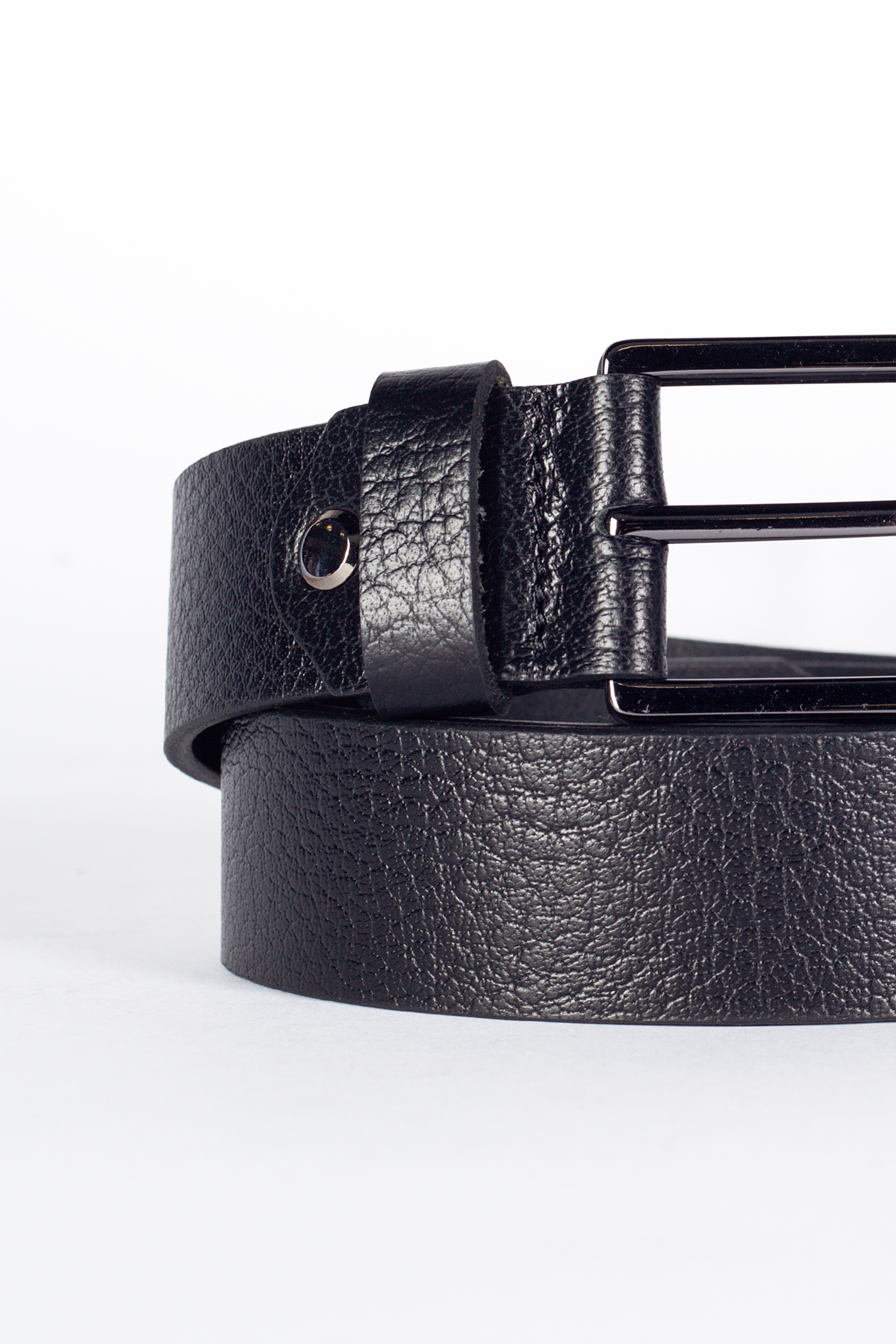 Leather belt BLK JEANS 360840-202-01