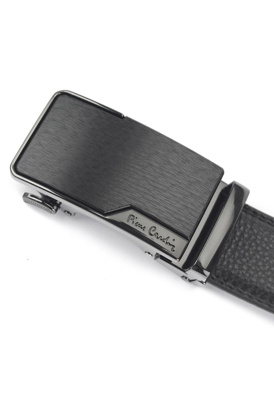 Leather belt PIERRE CARDIN PC-548-hy08-NERO