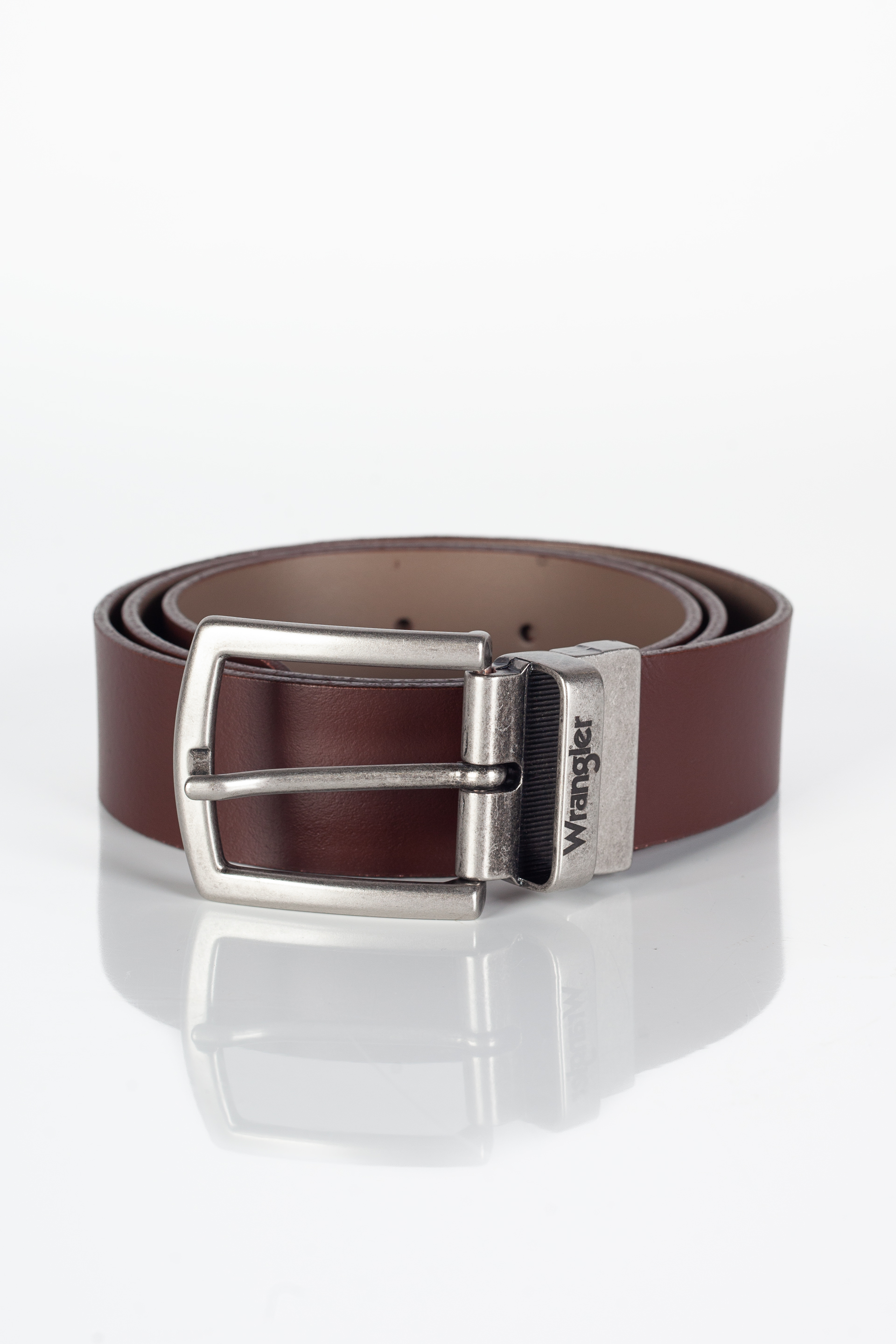 Leather belt WRANGLER 112352687