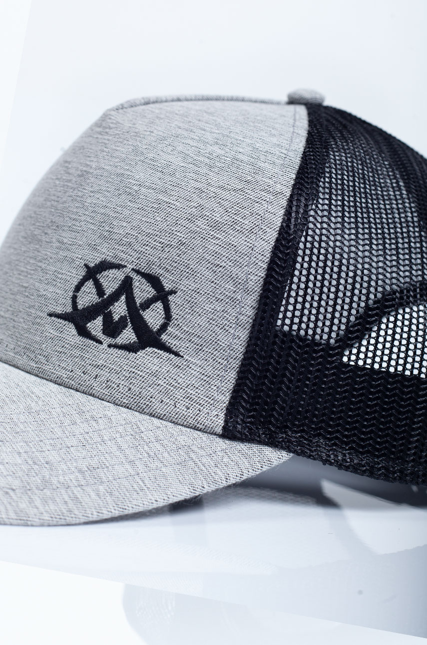 Hat X JEANS RAPPER-MELANGE-L-GREY