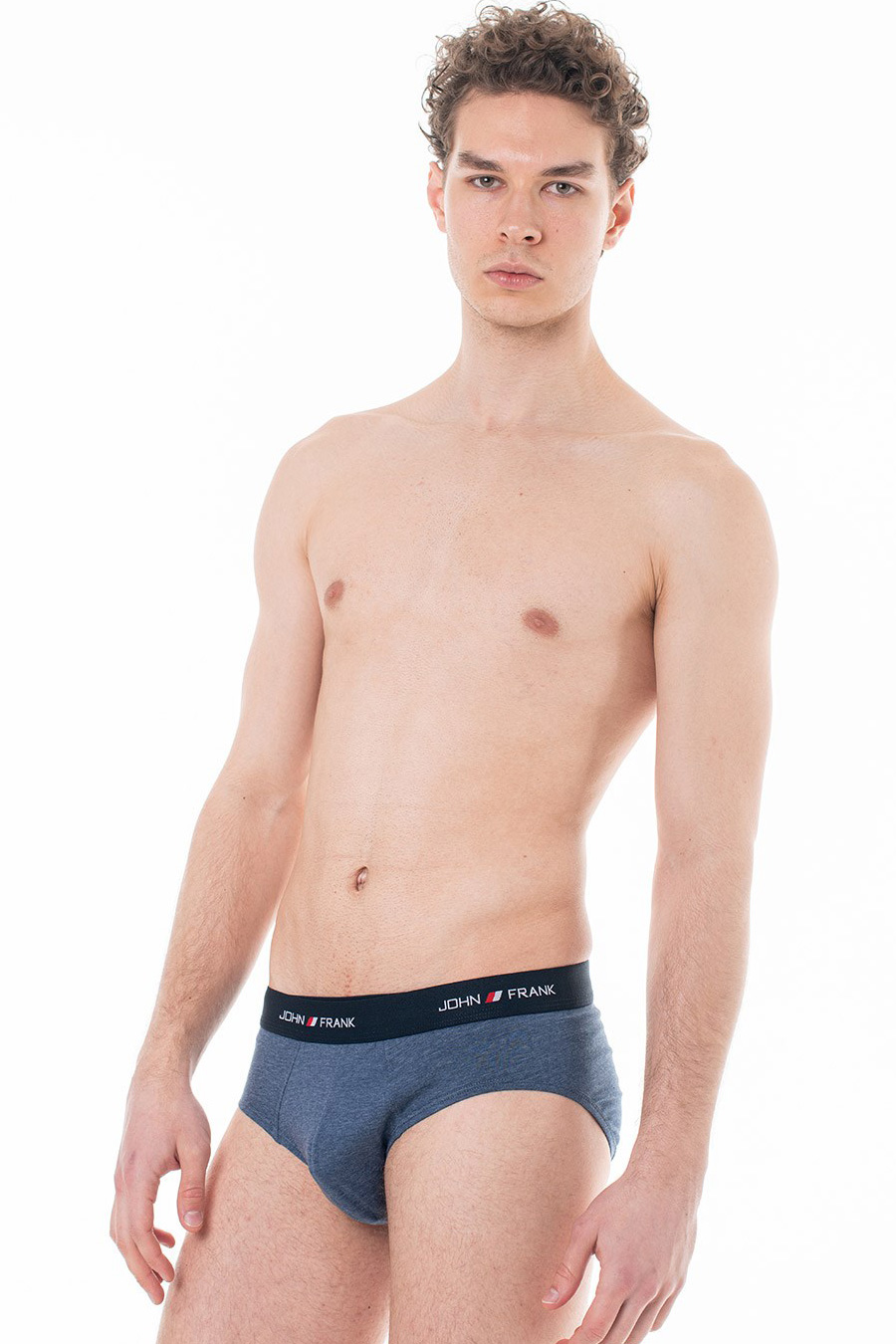 Briefs JOHN FRANK JFBRIEF01-INDIGO-MELAN