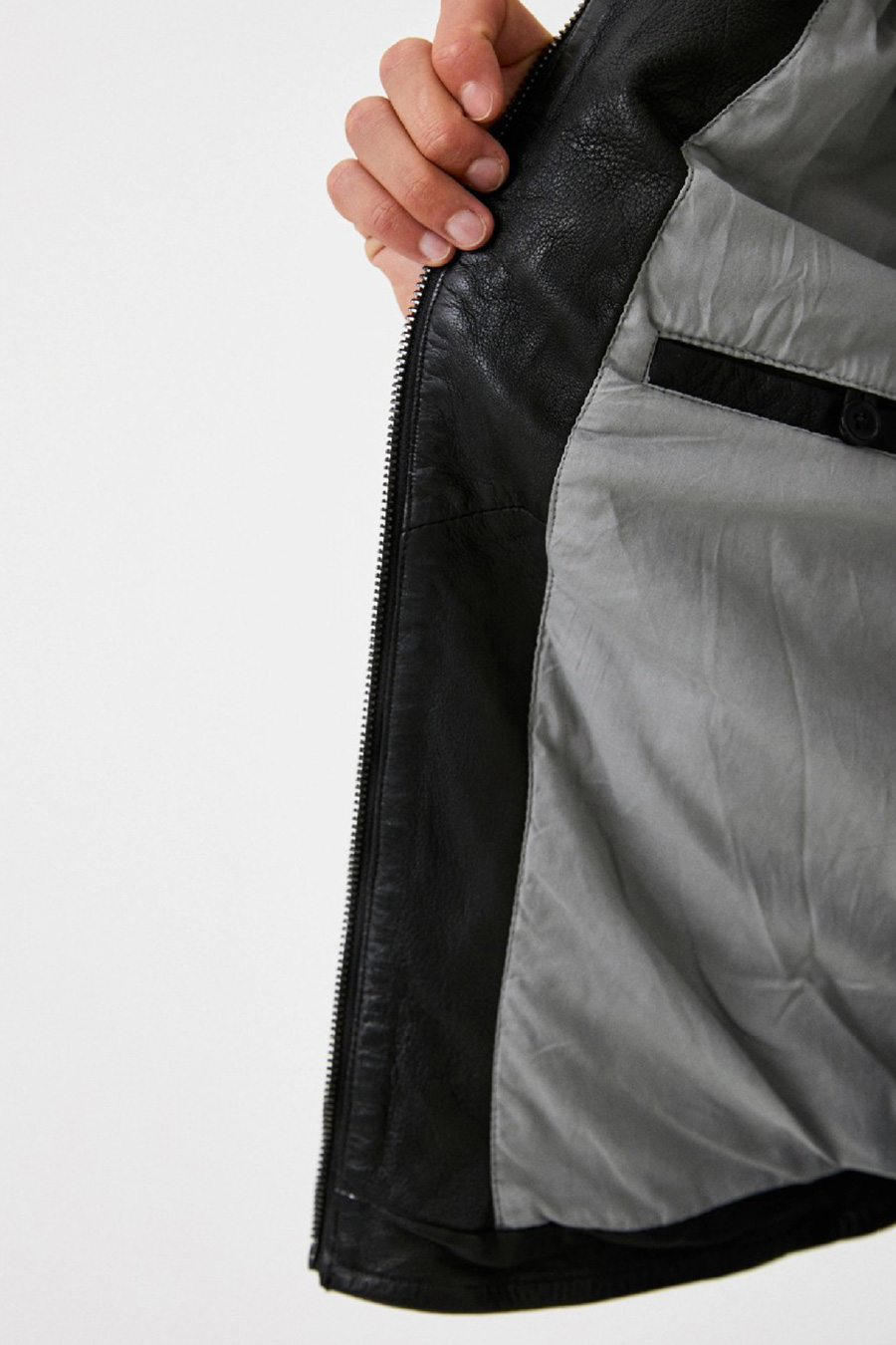 Leather jacket GIPSY 1201-0454-Black