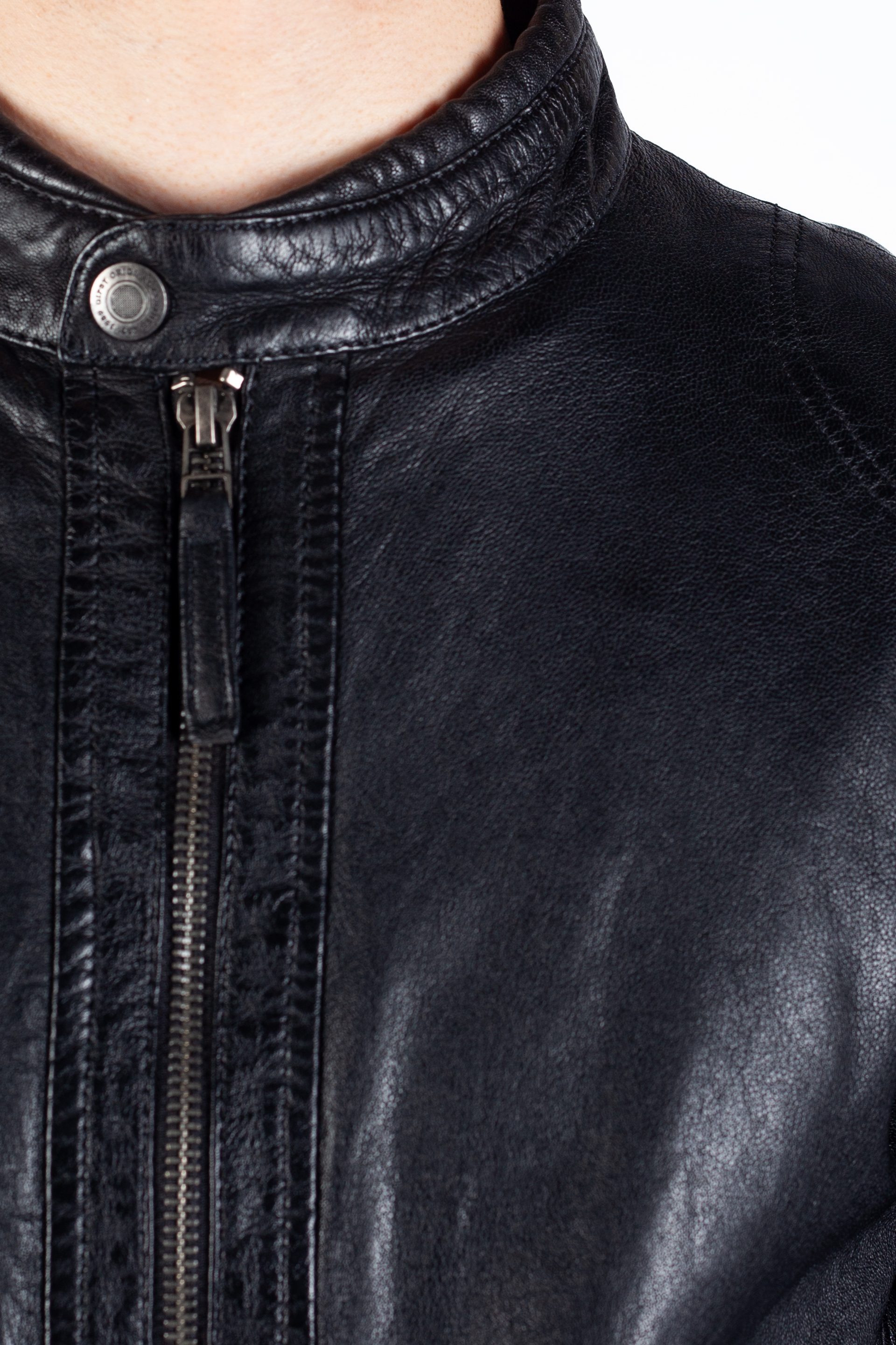 Leather jacket GIPSY 1201-0504-black