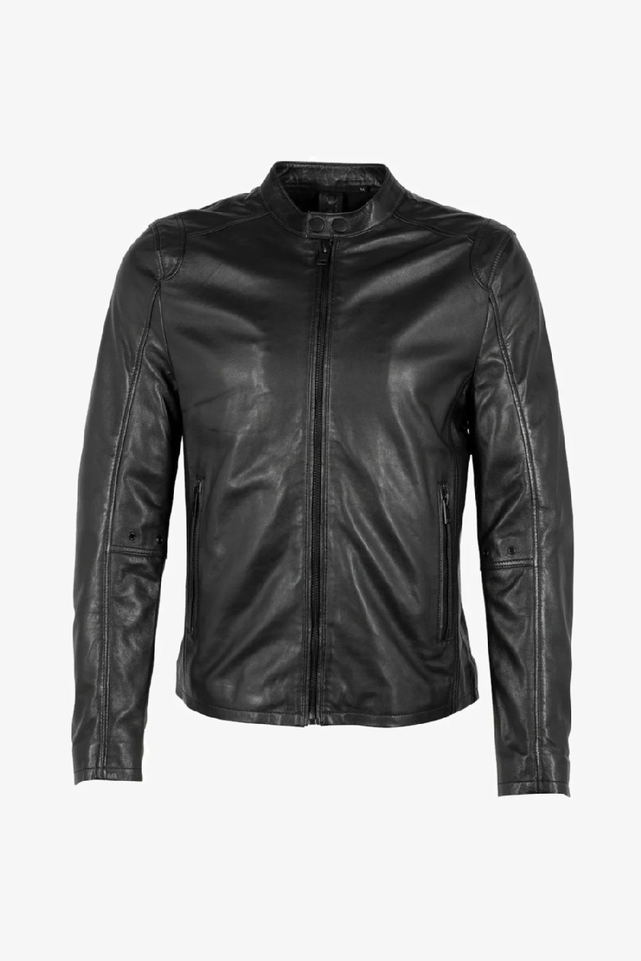 Leather jacket GIPSY G2MAlim-SF-LABRIV-black