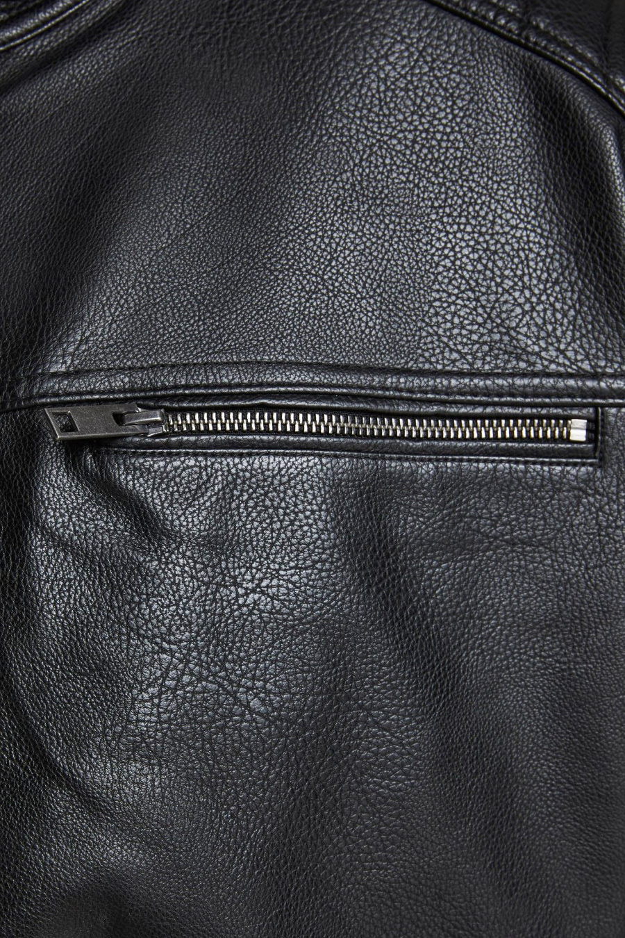 Leather jacket JACK & JONES 12172908-Black