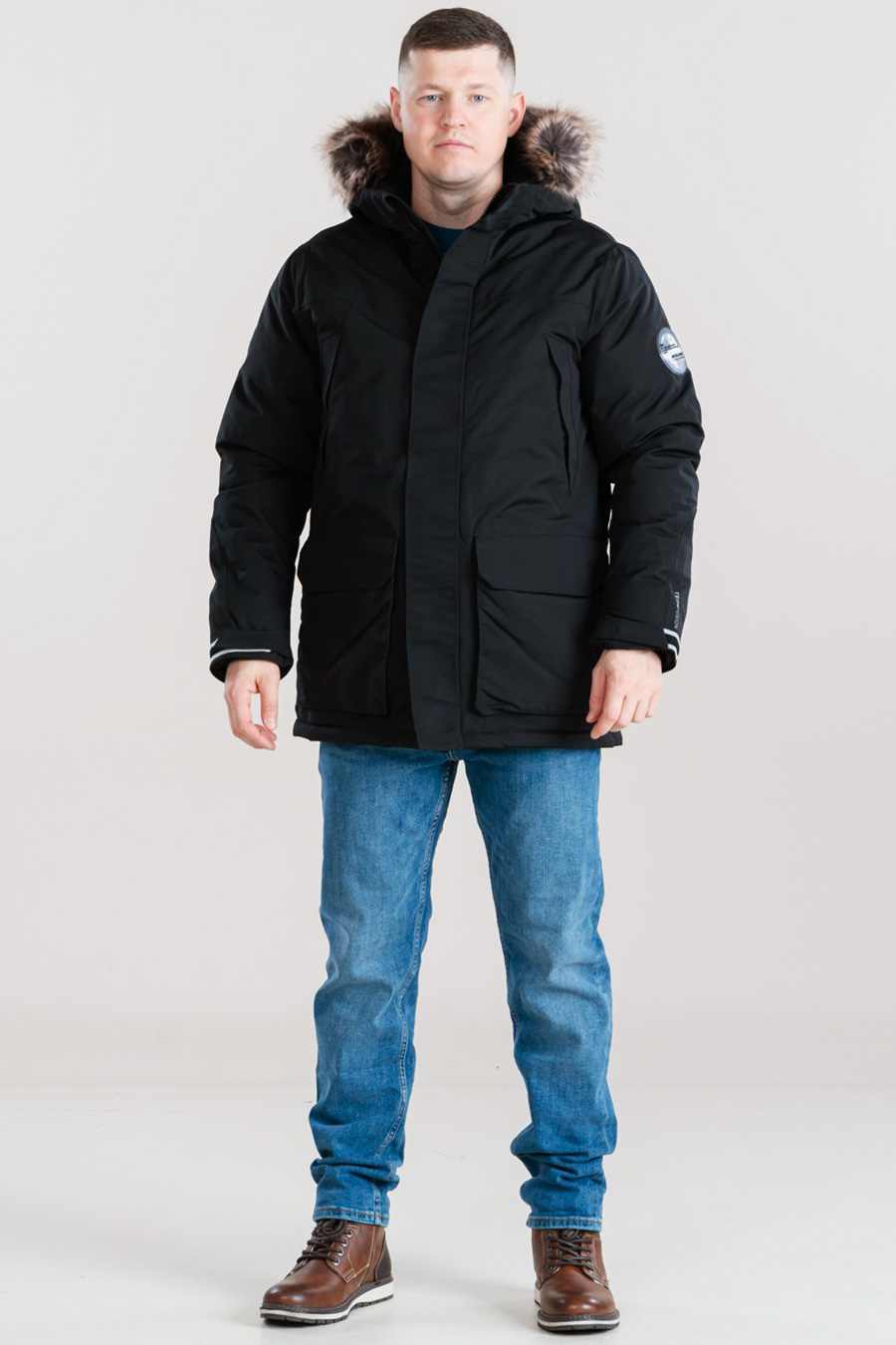 Winter jacket JACK & JONES 12241546-Black