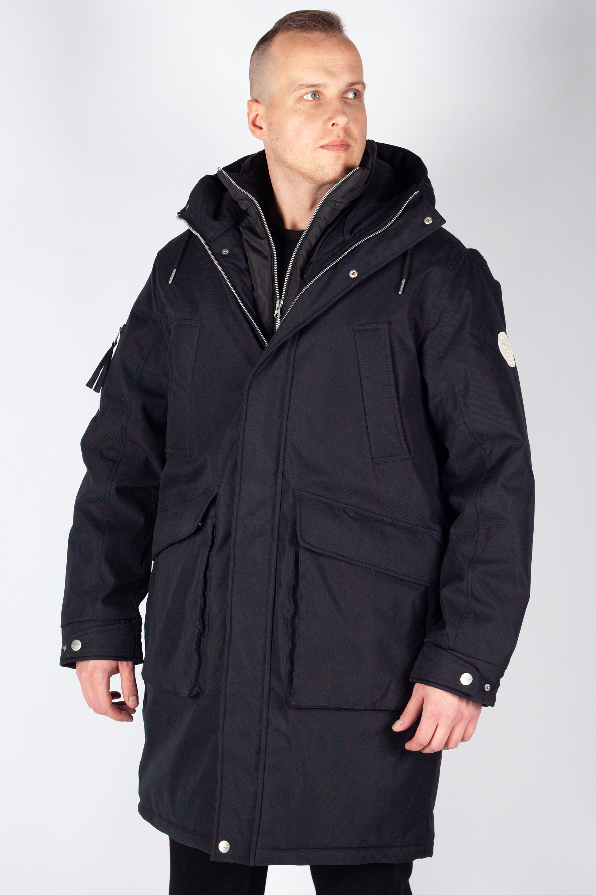 Winter jacket JACK & JONES 12282949-Black