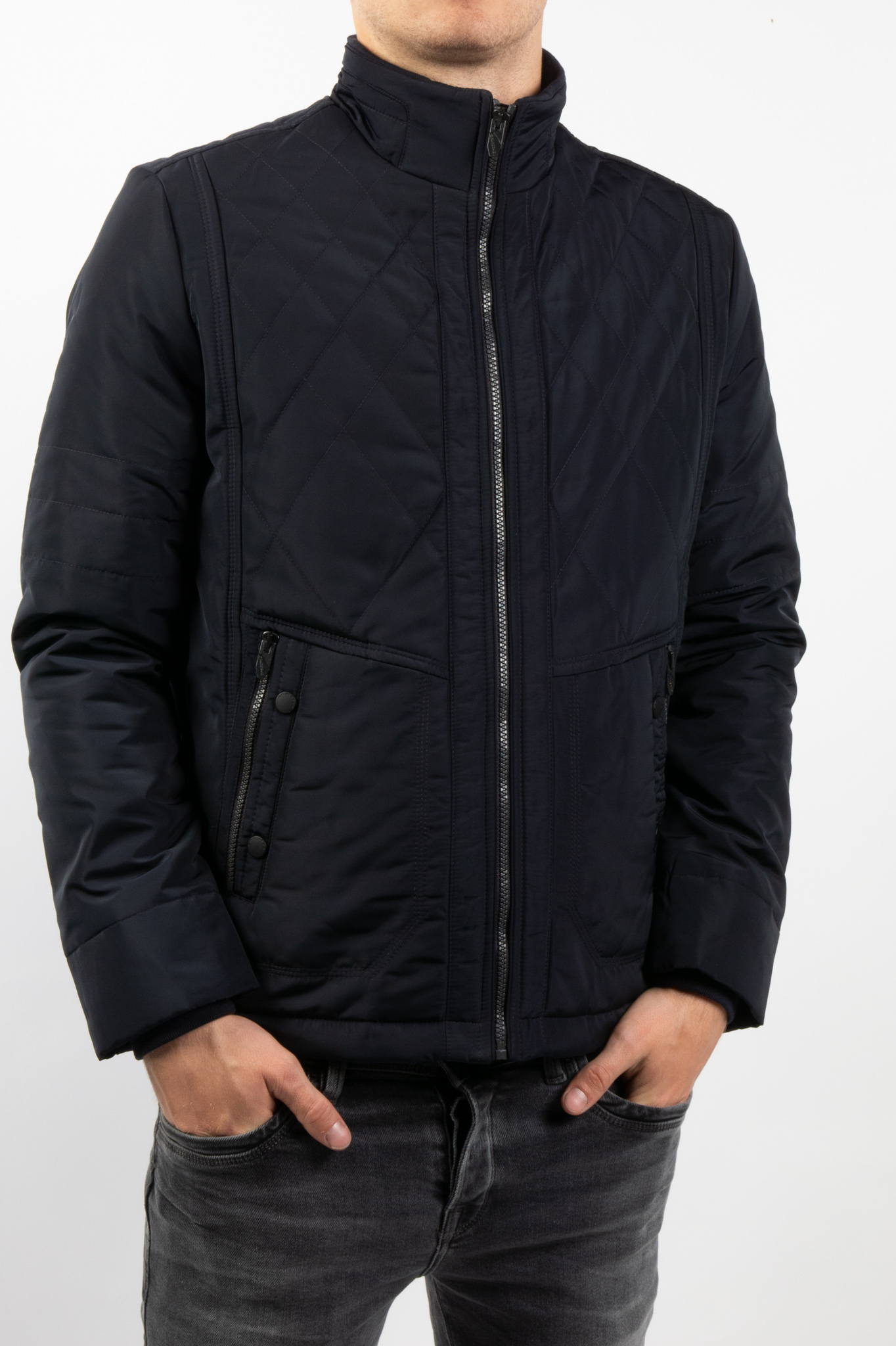 Winter jacket SANTORYO WK-8223-LACIVERT