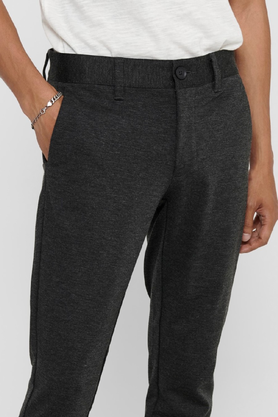 Casual trousers ONLY & SONS 22010209-DG-Melange