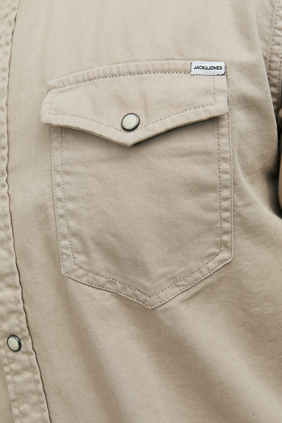 Denim shirt JACK & JONES 12138115-Crockery