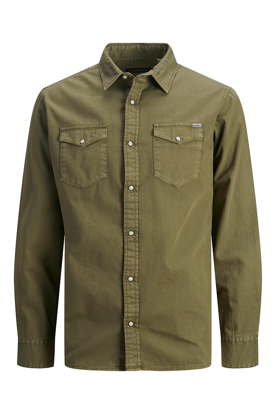 Denim shirt JACK & JONES 12138115-Forest-Night