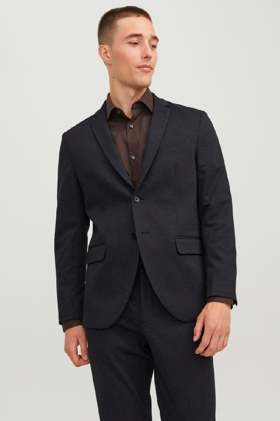 Blazer JACK & JONES 12242387-Black-Beauty