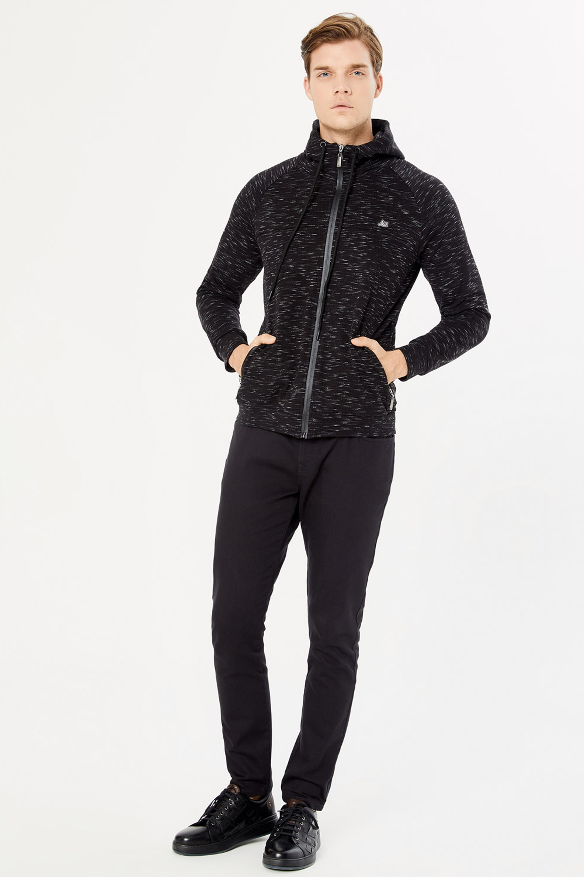 Zip up Hoodie MCL 31029-SIYAH