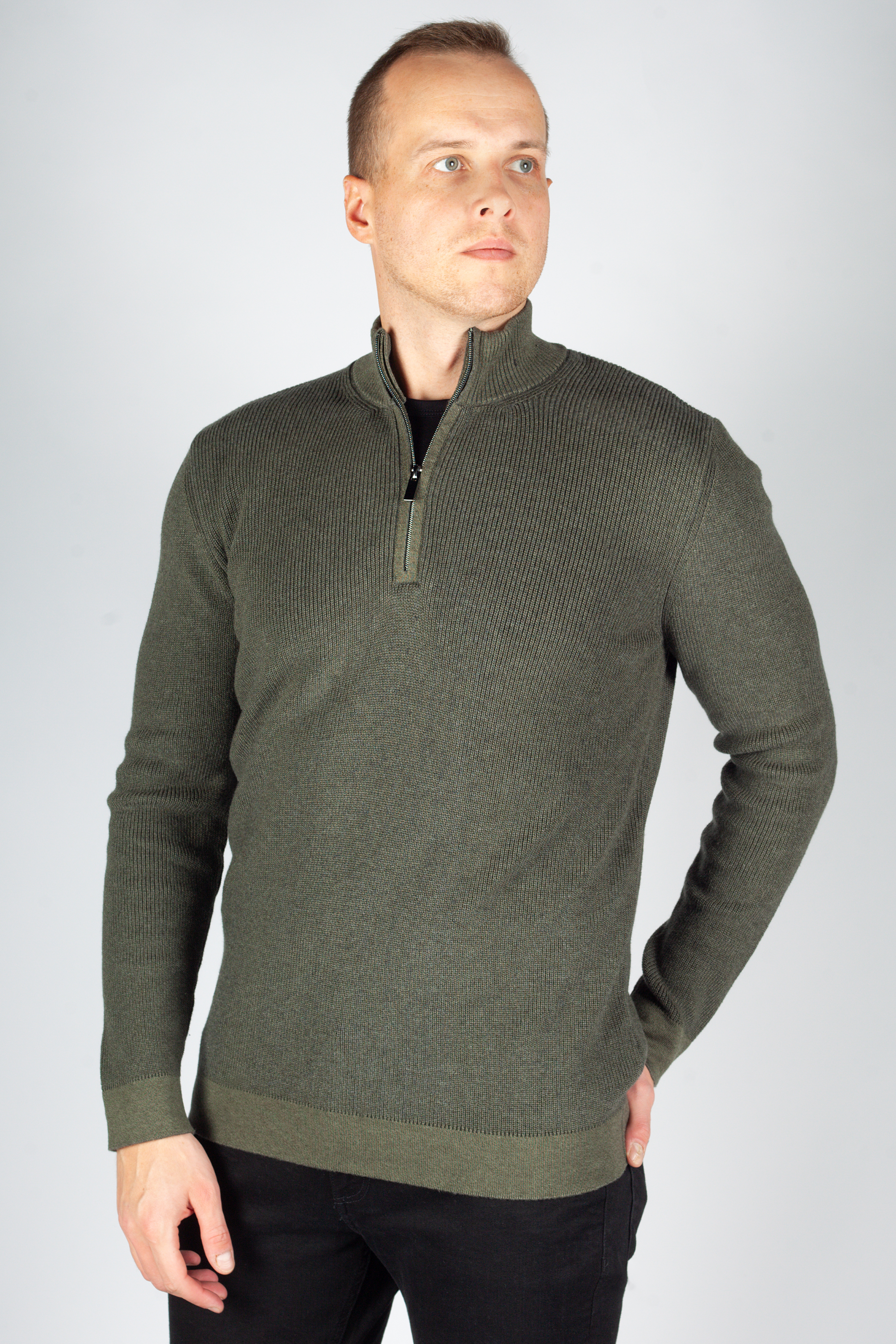 Sweater MCL 33812-HAKI-MELANJ