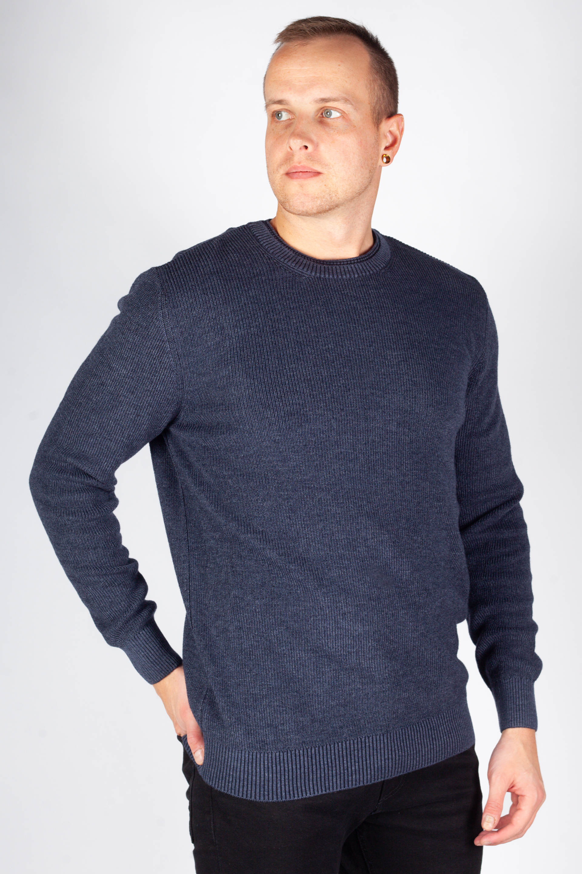 Sweater MCL 33813-INDIGOMELANJ