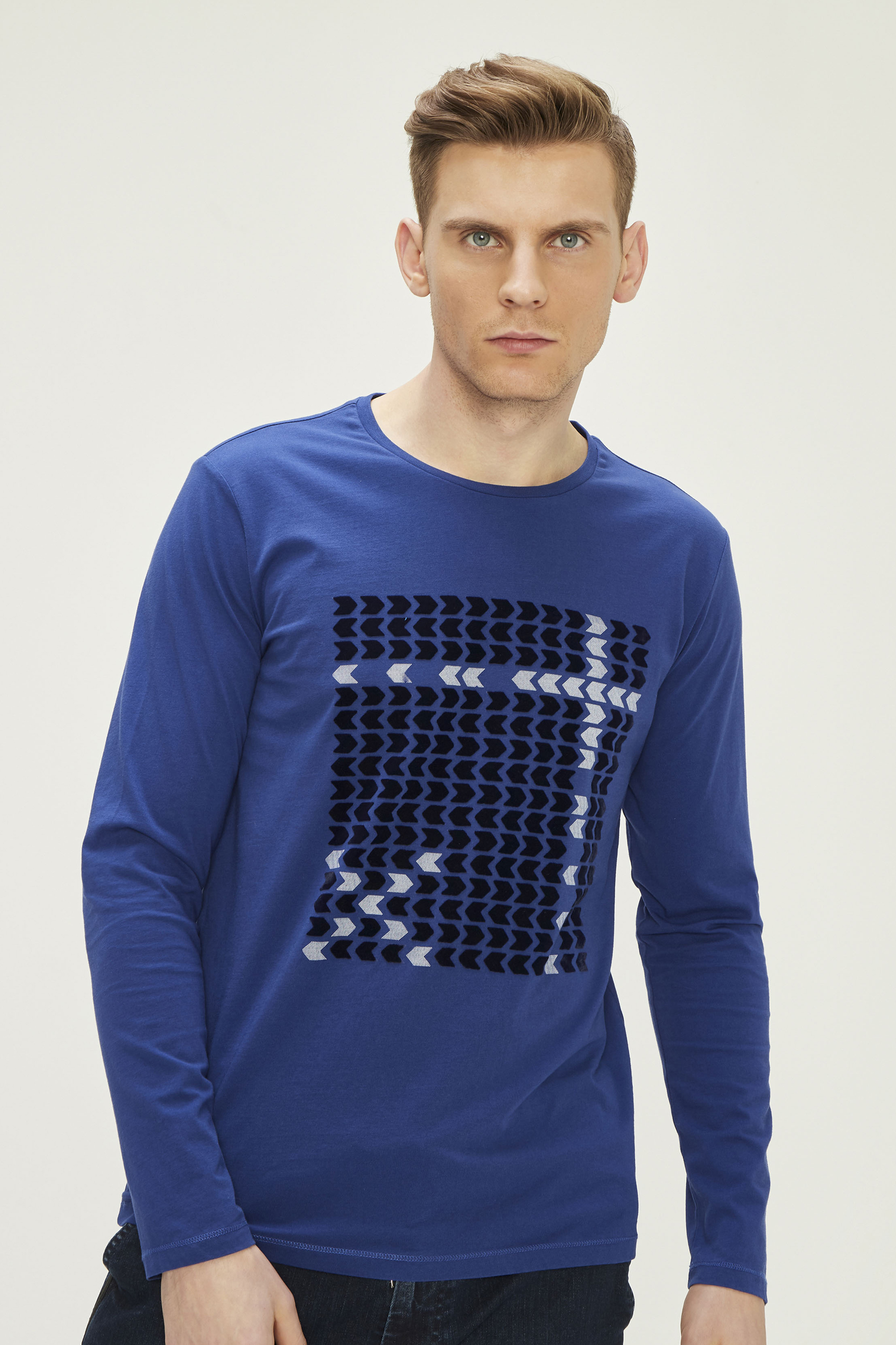 T-shirt XINT 501550-SAX