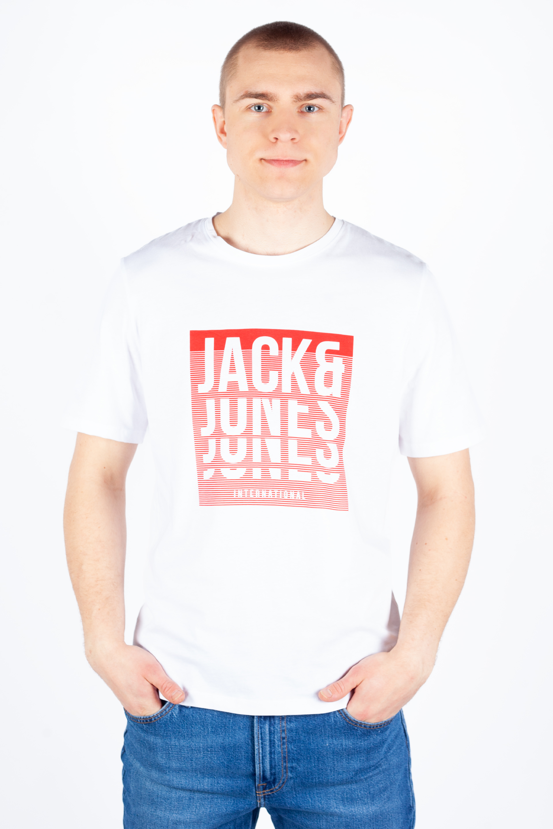 T-shirt JACK & JONES 12248614-White